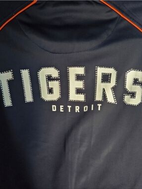 BLING Detroit Tigers Jacket With Rhinestones 🧡 NWOT